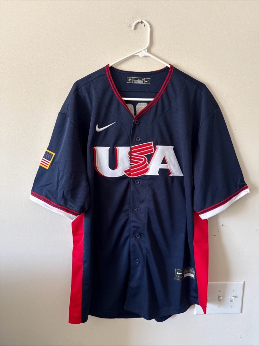 Men’s Nike Aaron Judge #99 Team USA World Baseball Classic Sz XL RARE